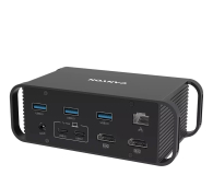 CANYON Stacja dokująca DS-95 2*4K UHD 14 w 1 USB-C Szara - 1333257 - zdjęcie 2